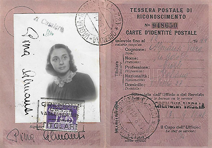 ID card Almansi 1941