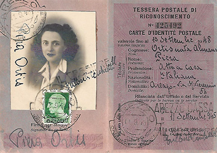 ID card Almansi 1945-1