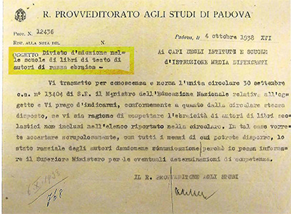 Provvedimento libri testo